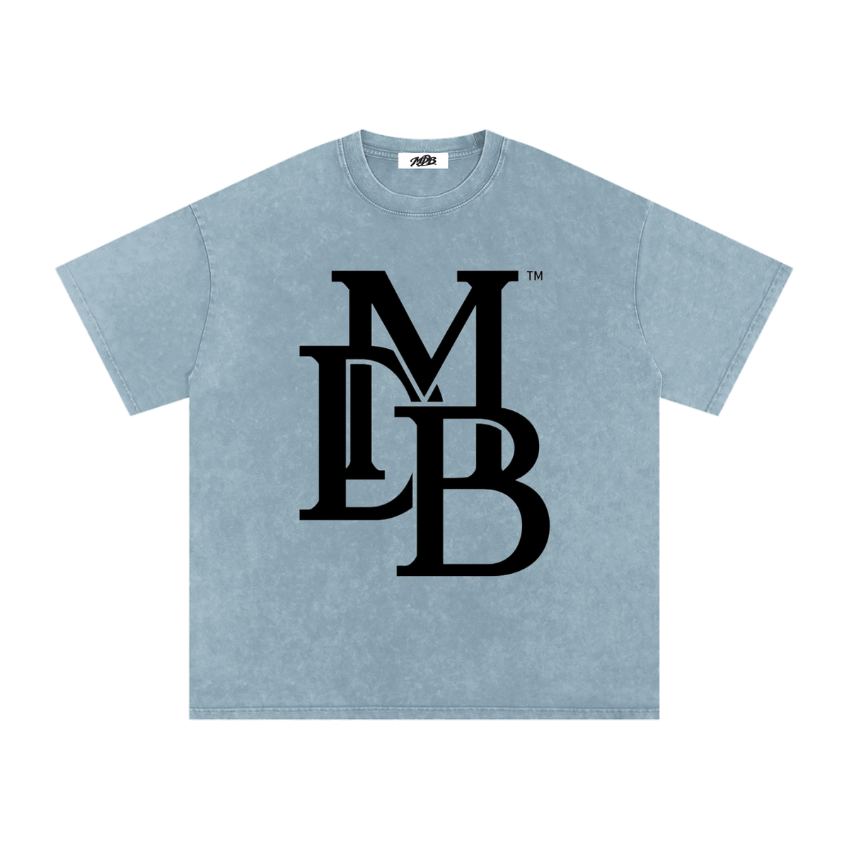 Snow Washed Oversized light blue