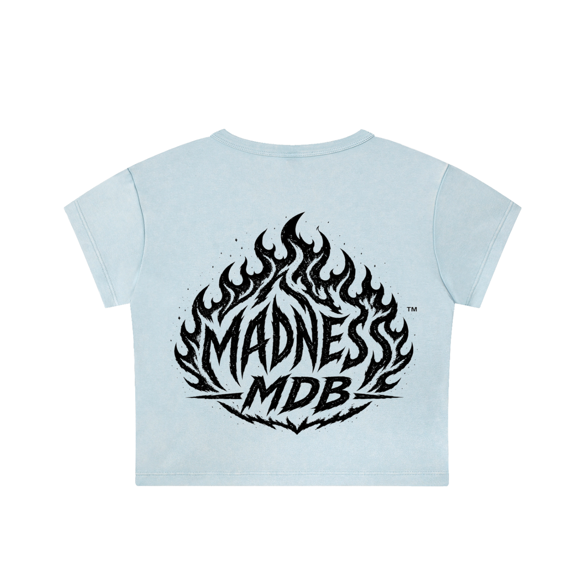 Snow Washed Crop Top