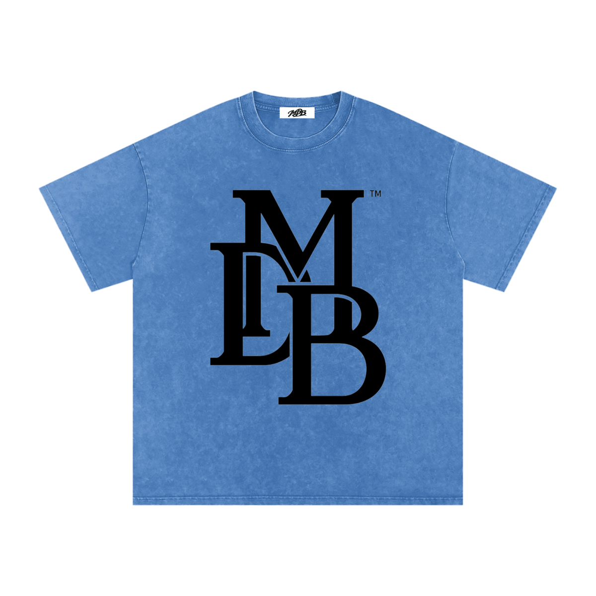 Snow Washed Oversized light blue